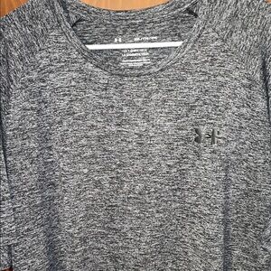 Under Armour Charcoal Heathered Tech Tee
